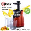 AJE328 juicer lento, máquina de espremedor de cenoura, juicer auger